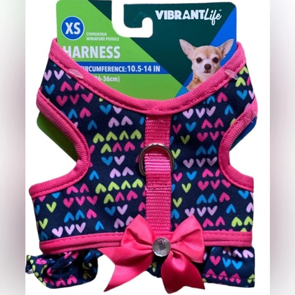 NEW VIBRANT LIFE DOG HARNESS FOR XS PUPS